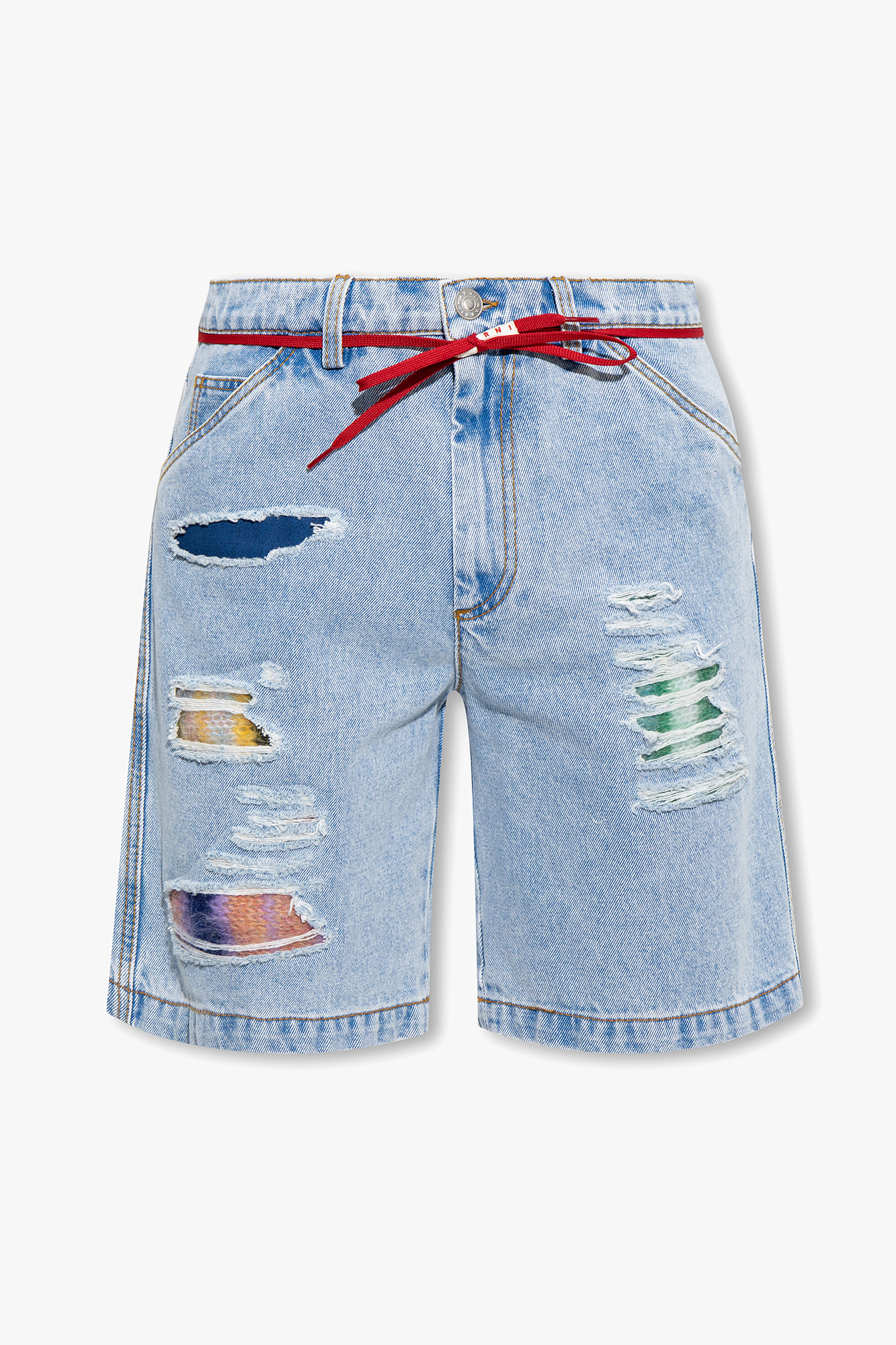 Blue Denim shorts Marni - SchaferandweinerShops Canada